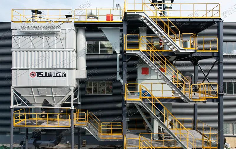 浙江干法制砂樓項目安裝飛快，馬上完工！