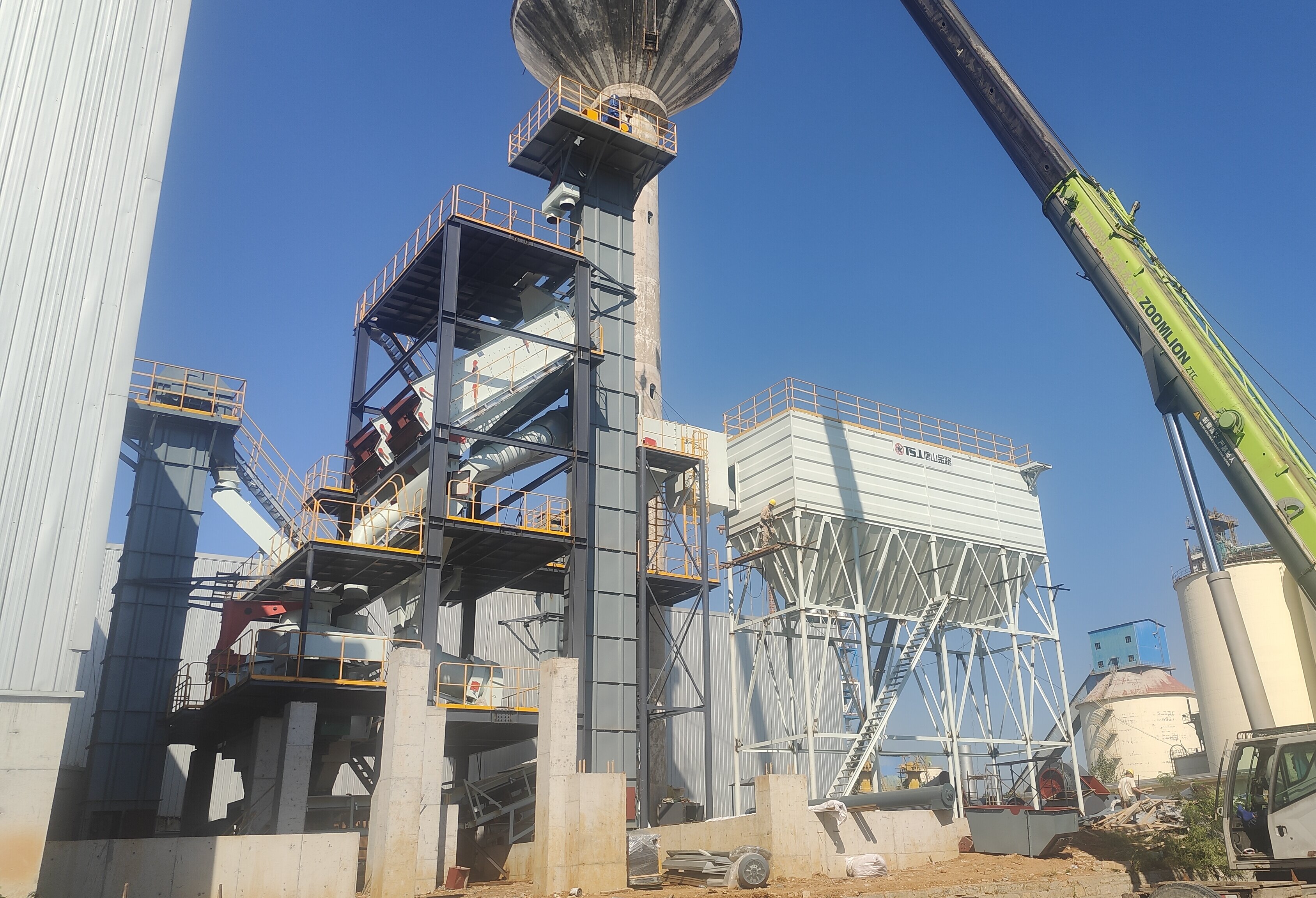 石粉制砂樓：讓石粉變廢為寶，破碎機制砂開啟新征程